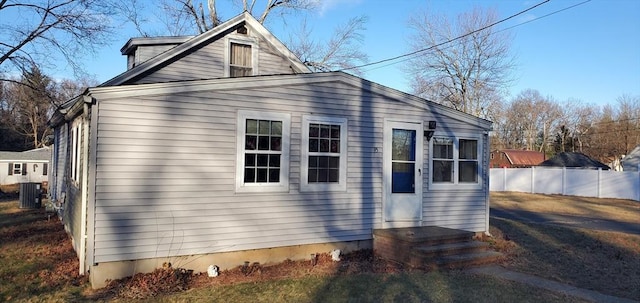 95 Prospect Street Ext, Westfield, MA 01085 - back of property with central AC