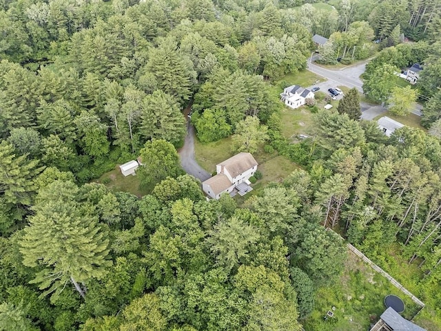 146 Lowell Rd, Pepperell, MA 01463 - aerial overview of property's location featuring a forest