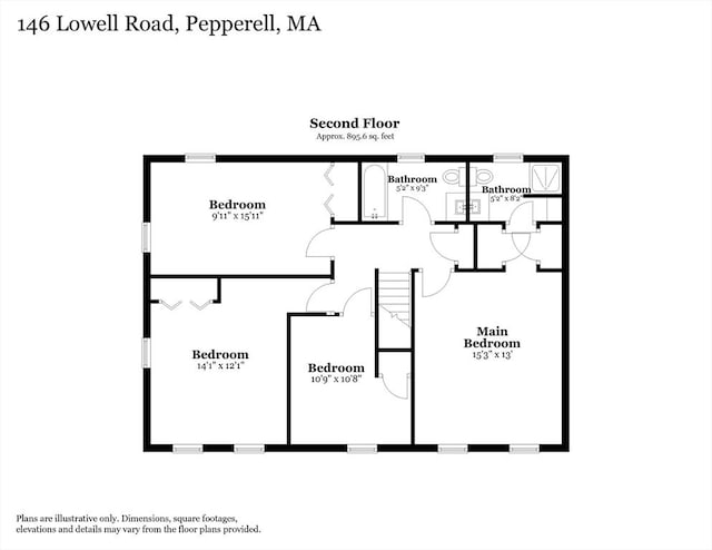 146 Lowell Rd, Pepperell, MA 01463 - view of home floor plan