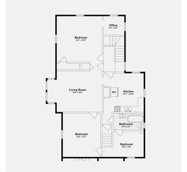 327 Lafayette St Unit 2, Salem, MA 01970 - view of property floor plan
