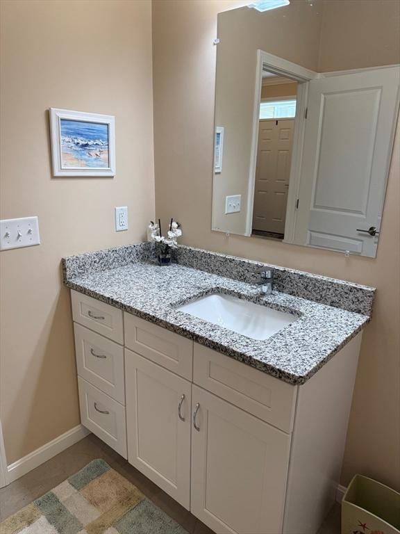 186 Stone Hill Dr Unit 186, Northbridge, MA 01588 - bathroom with vanity and baseboards