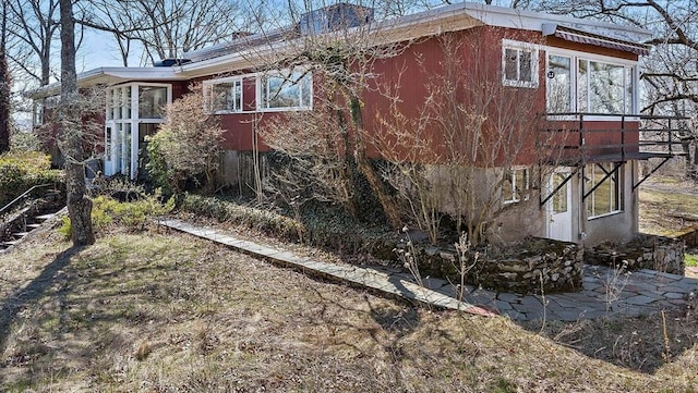 view of property exterior