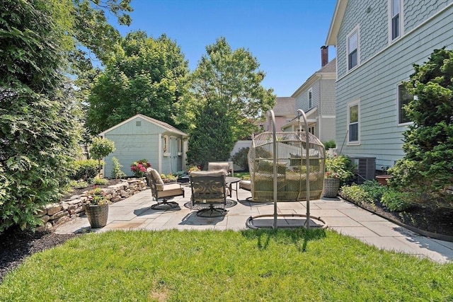 35 Harvard St, Winchester, MA 01890 - view of patio / terrace featuring central AC