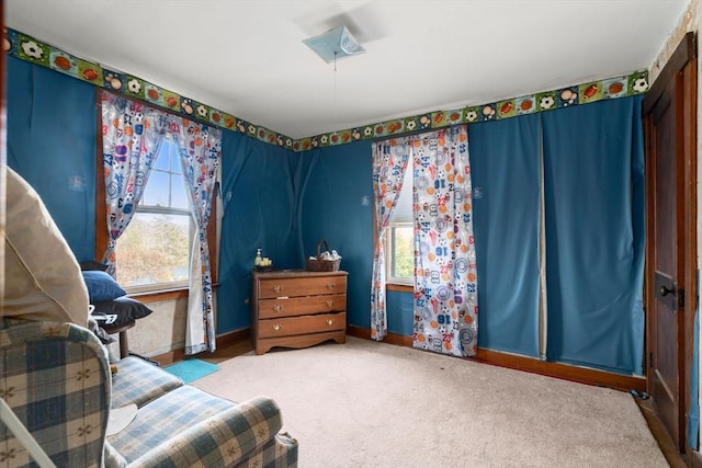 121 Purchase St, Milford, MA 01757 - living area with carpet flooring and baseboards