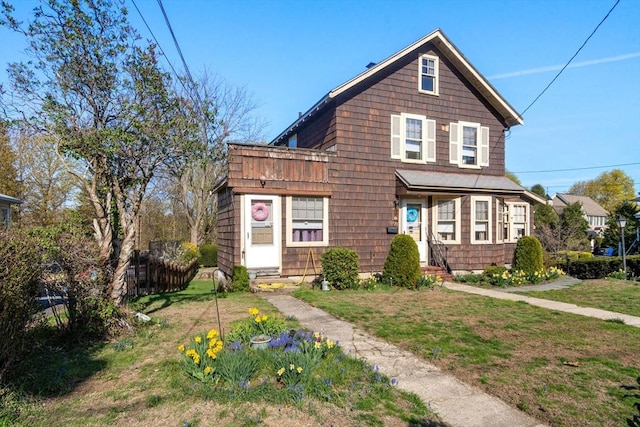 121 Purchase St, Milford, MA 01757 - view of front of home featuring a front lawn