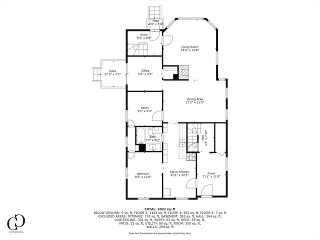 93 Warren, Fall River, MA 02721 - property floor plan