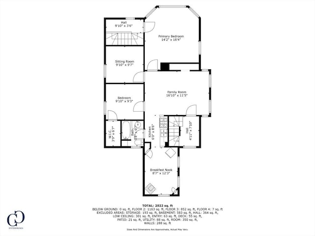 93 Warren, Fall River, MA 02721 - room layout