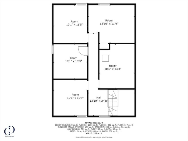 93 Warren, Fall River, MA 02721 - floor plan / room layout