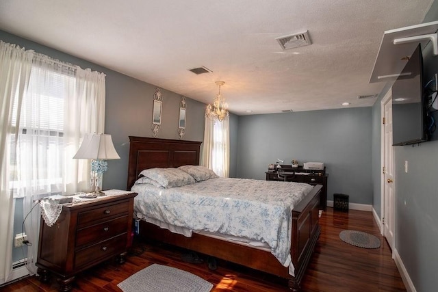 272 S Precinct, Taunton, MA 02718 - bedroom featuring visible vents and dark wood-style floors