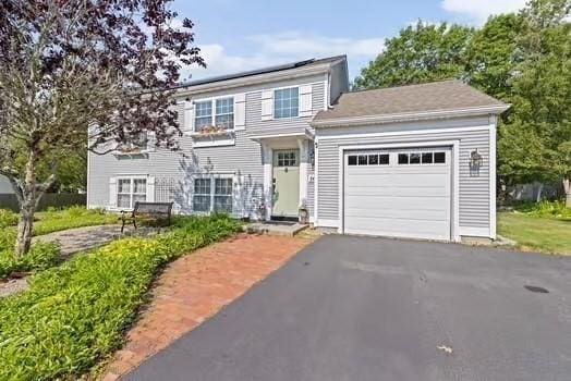 544 Lunns Way, Plymouth, MA 02360 - traditional home with a garage and asphalt driveway