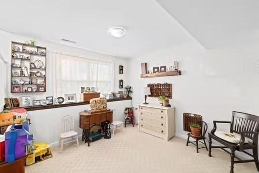 544 Lunns Way, Plymouth, MA 02360 - home office with carpet