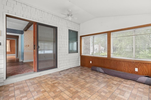 14 Farrell St, Newburyport, MA 01950 - unfurnished sunroom with lofted ceiling and healthy amount of natural light