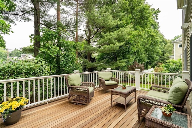 3 Aaron Rd, Lexington, MA 02421 - wooden deck with an outdoor hangout area
