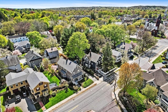 birds eye view of property featuring a residential view