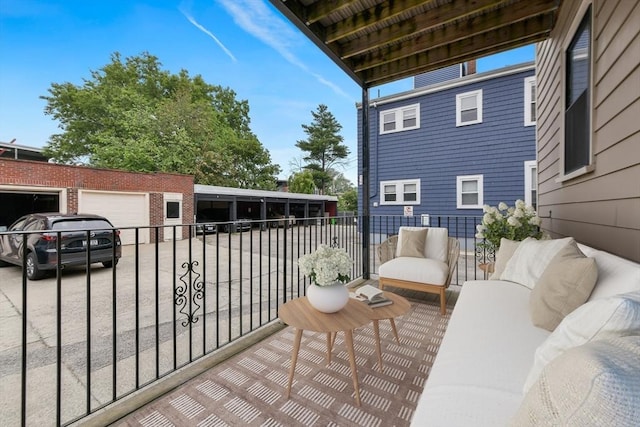 870 E 4th St Unit 1, Boston, MA 02127 - balcony with an outdoor living space