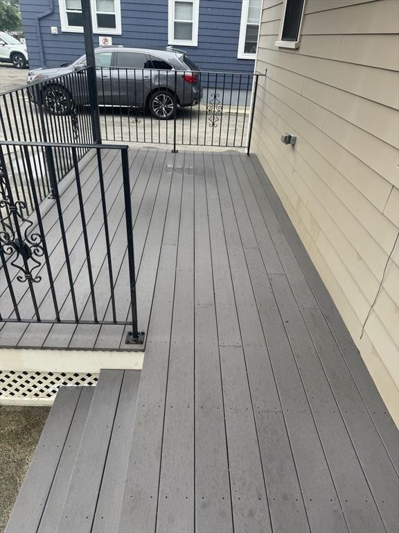870 E 4th St Unit 1, Boston, MA 02127 - view of wooden deck