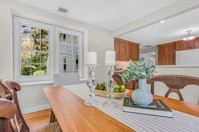4 Fairway Rd, Acton, MA 01720 - dining space featuring light wood-type flooring, baseboards, plenty of natural light, and recessed lighting