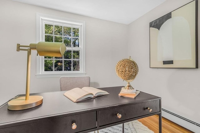 4 Fairway Rd, Acton, MA 01720 - office space featuring baseboard heating and wood finished floors