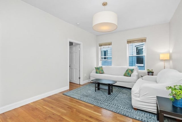 112 Thornton St Unit 2, Boston, MA 02119 - living room with wood finished floors and baseboards