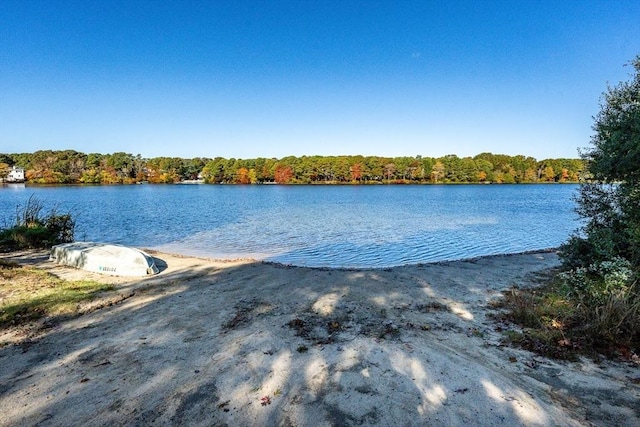 property view of water