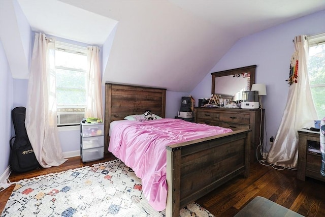 93 Bank St, North Attleboro, MA 02760 - bedroom featuring wood finished floors and vaulted ceiling