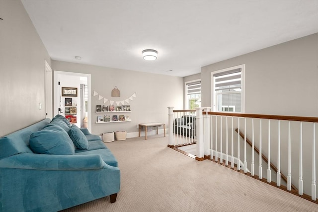 11 Bailey Pond Ln Unit 11, Amesbury, MA 01913 - living area featuring carpet flooring