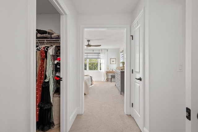 11 Bailey Pond Ln Unit 11, Amesbury, MA 01913 - corridor with light carpet