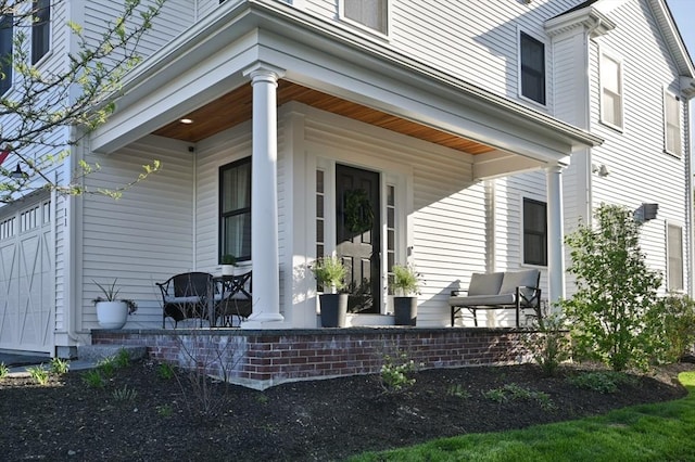 11 Bailey Pond Ln Unit 11, Amesbury, MA 01913 - doorway to property with a porch