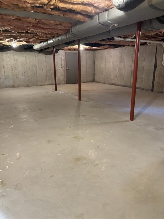 23 William Onthank Ln Unit 23, Southborough, MA 01772 - view of unfinished basement
