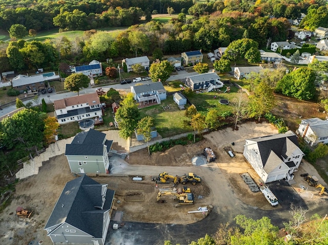 drone / aerial view