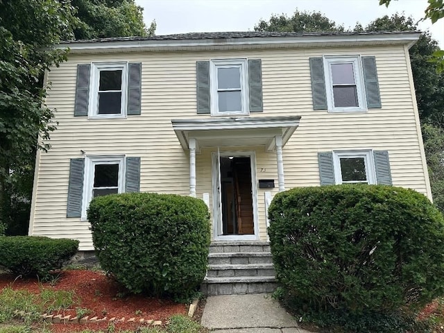 view of front facade