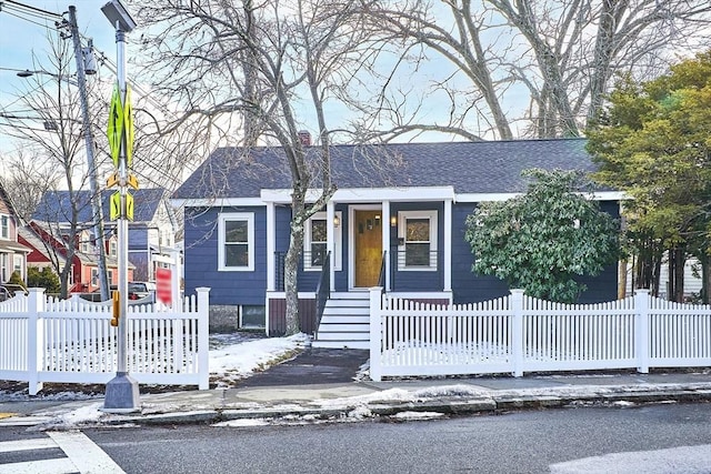 view of front of house