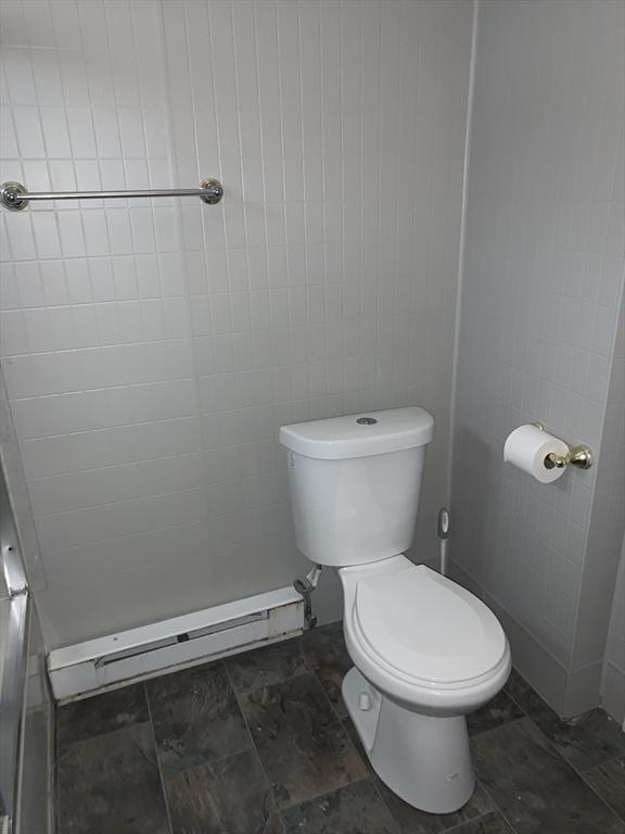 58 Ames Ave, Chicopee, MA 01013 - bathroom featuring toilet and a baseboard heating unit