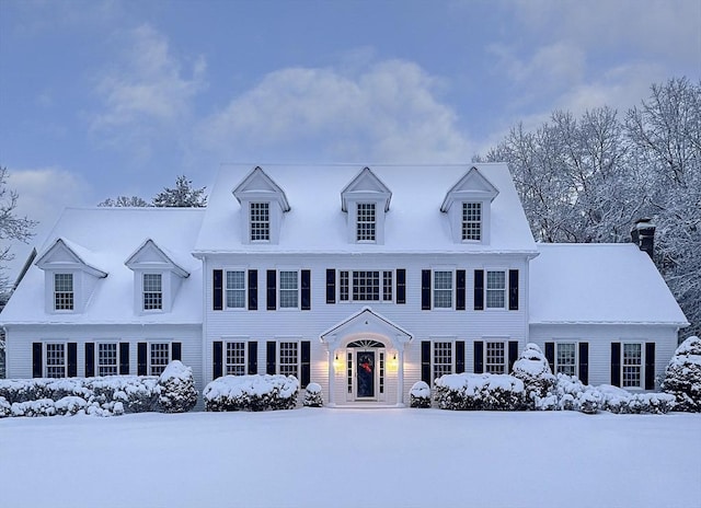 view of front of house