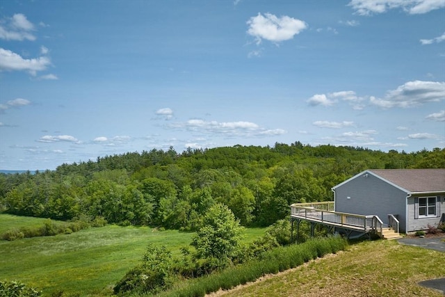 18 Coombs Hill Rd, Colrain, MA 01340 - view of subject property with a forest