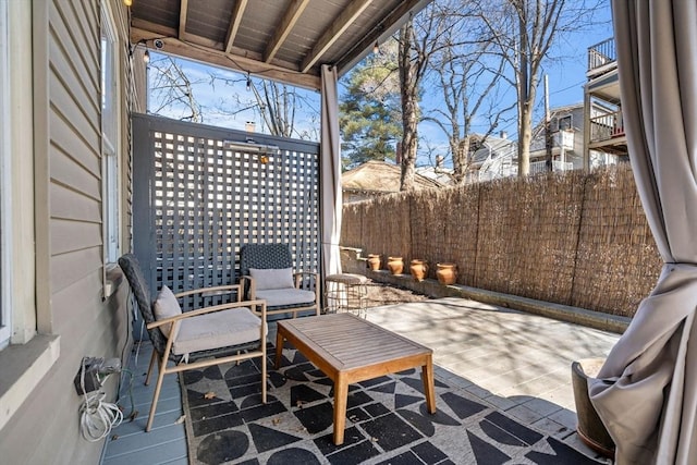 view of patio / terrace