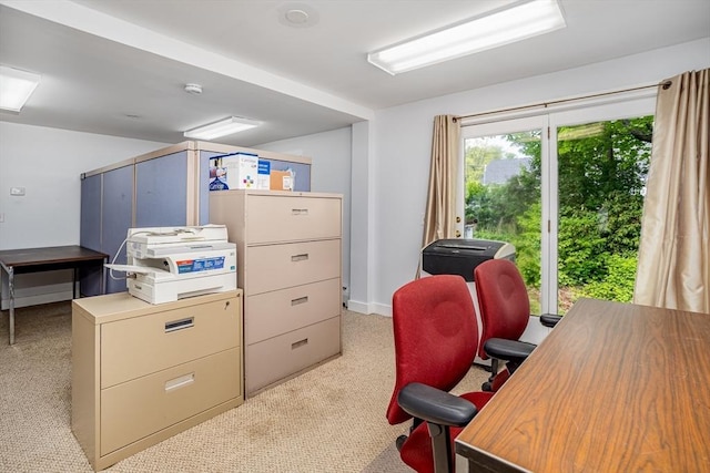 18 Main St, Templeton, MA 01468 - office space with light colored carpet and baseboards