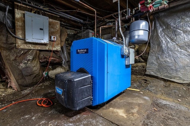 18 Main St, Templeton, MA 01468 - utility room featuring electric panel