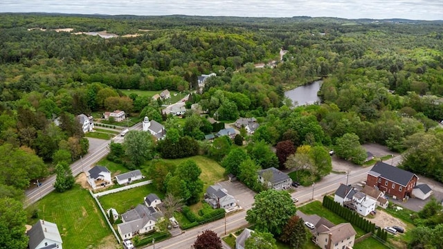18 Main St, Templeton, MA 01468 - view of property location with a heavily wooded area and nearby suburban area