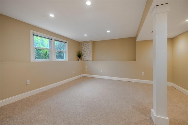 61 Wright Rd, Ayer, MA 01432 - unfurnished room featuring recessed lighting and carpet flooring