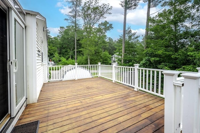 61 Wright Rd, Ayer, MA 01432 - view of wooden terrace