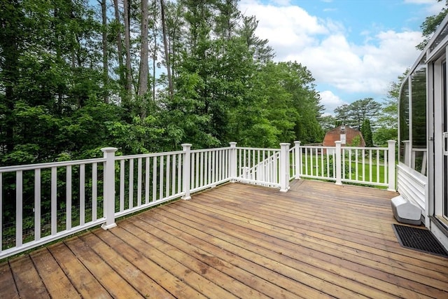 61 Wright Rd, Ayer, MA 01432 - view of wooden deck