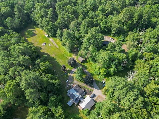 2 Tenney Ct, Georgetown, MA 01833 - aerial overview of property's location featuring a forest