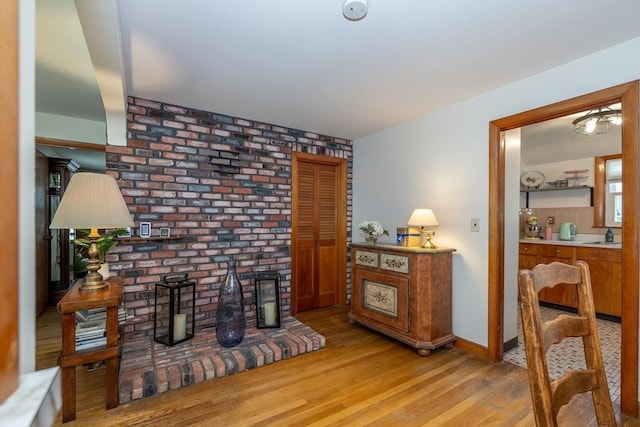 21 Alfred St, Woburn, MA 01801 - living area featuring wood finished floors