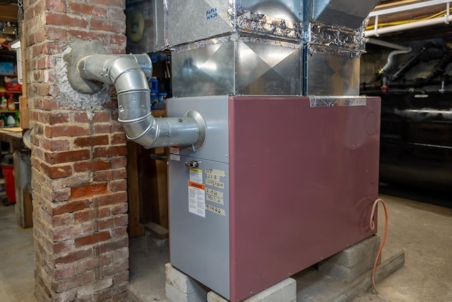 21 Alfred St, Woburn, MA 01801 - utility room with heating unit