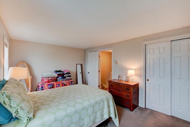 112 Olde Colonial Dr Unit 3, Gardner, MA 01440 - carpeted bedroom featuring a closet