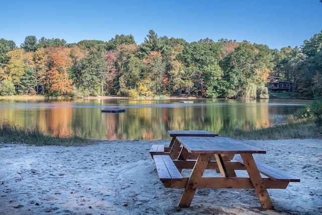 77 Temple Rd, Concord, MA 01742 - view of community with a view of trees and a water view