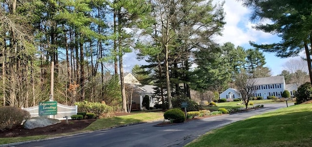 view of asphalt street