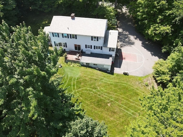 drone / aerial view