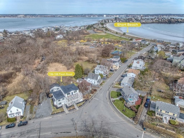 138 Flash Rd Unit 1, Nahant, MA 01908 - aerial overview of property's location featuring nearby suburban area